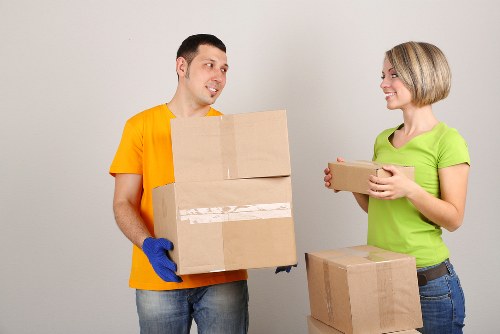 Professional team handling house removals in Pondersend