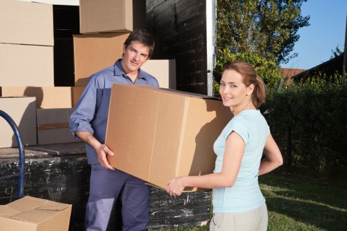 Well-organized storage area for home and business use